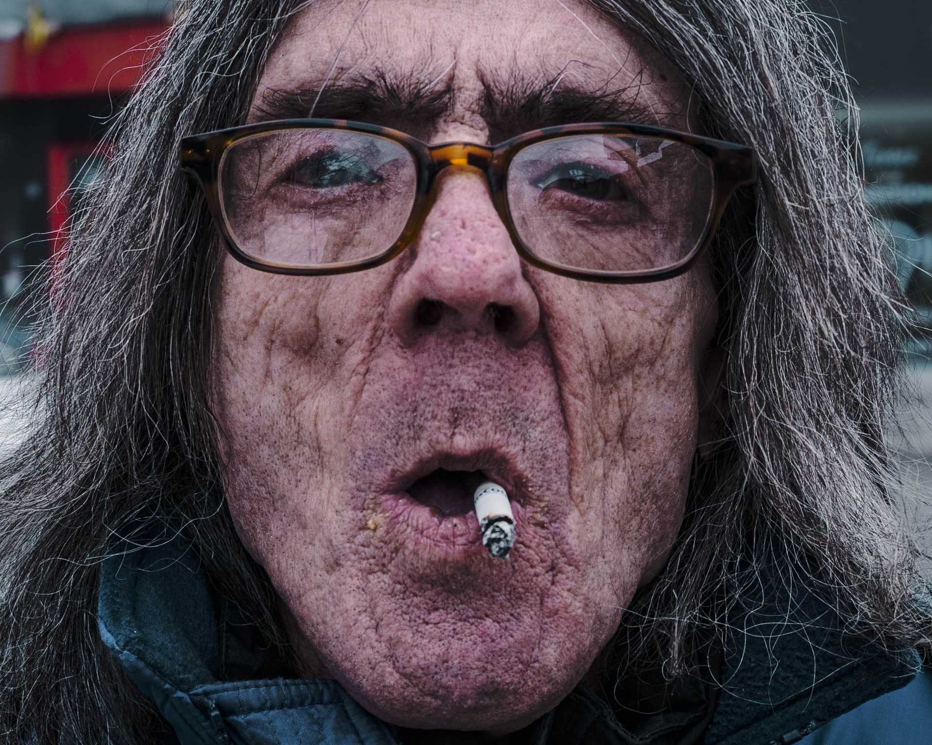 Street portrait from Soul Entropy series